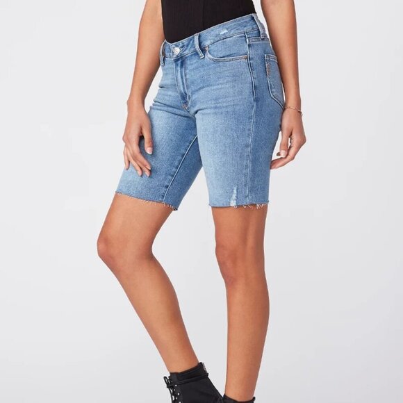 Paige Jax Cut Off Knee Short - Picture 2 of 14